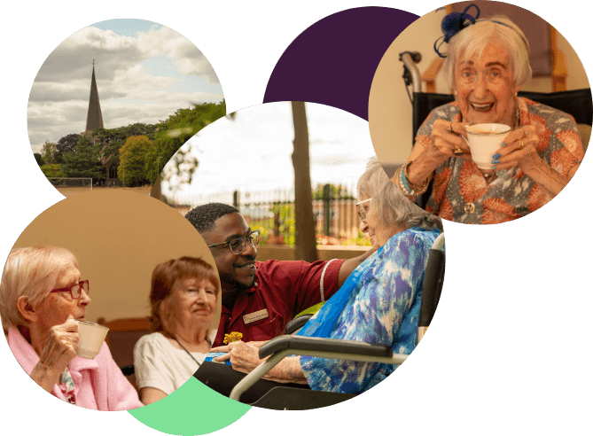 Churchview Care Home staff smiling