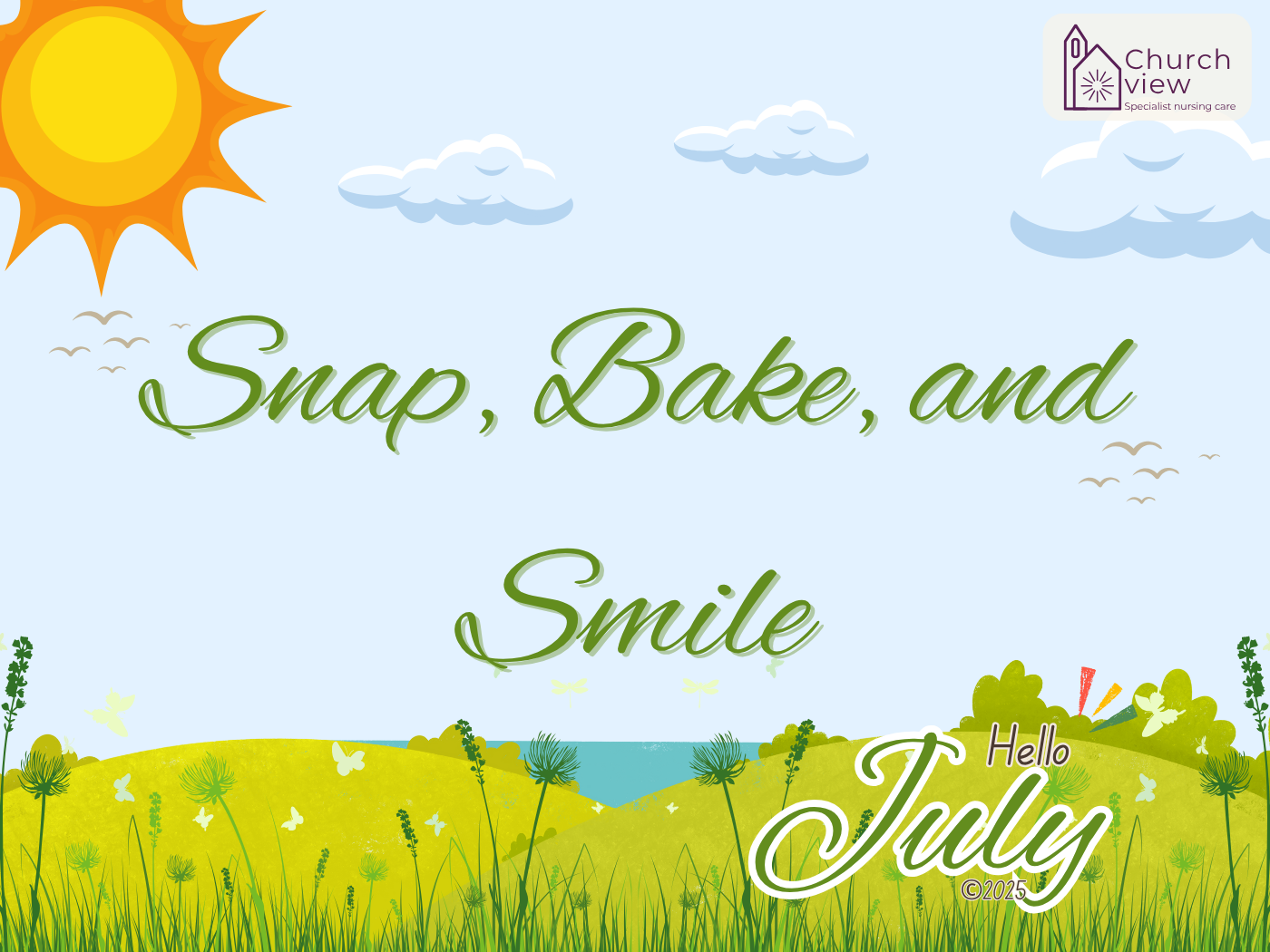 Snap, Bake, and Smile