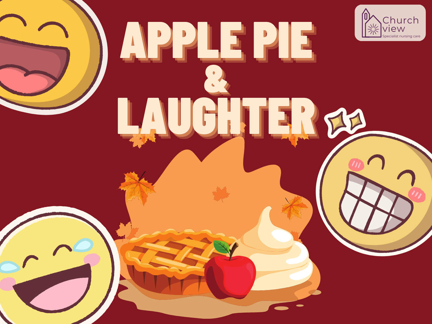 Apple Pie & Laughter!